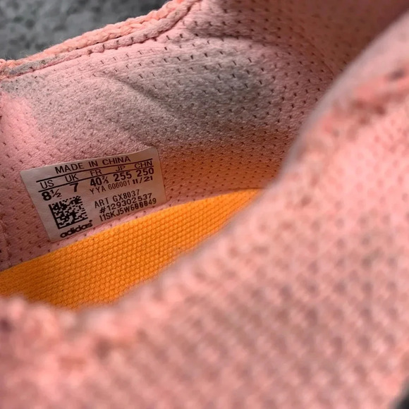 UltraBoost 22 Heat.RDY Womens Size 8.5 Coral Flash Orange Pink Running Shoes - Picture 8 of 8